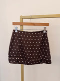 Polka Dot Mini Skirt