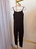 Brown Athletic Jumpsuit
