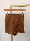 Faux Suede Shorts