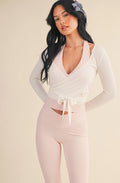 Long Sleeve Wrap Top